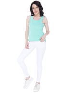 Autumn Hues Sea Green Top