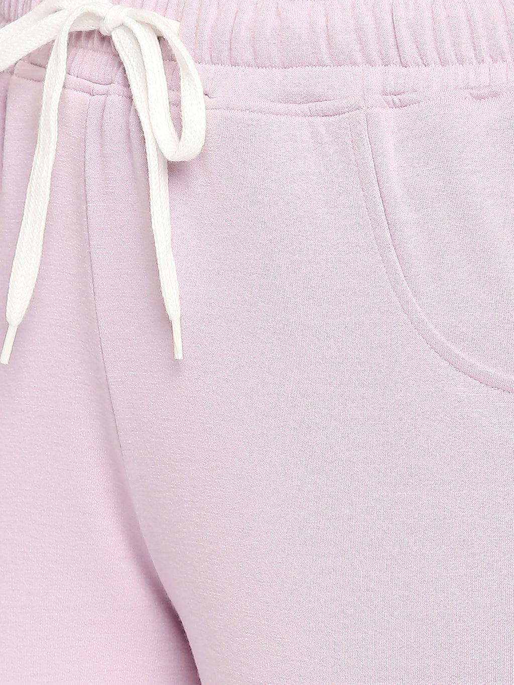 Autumn Hues Women Purple Solid Cotton Joggers