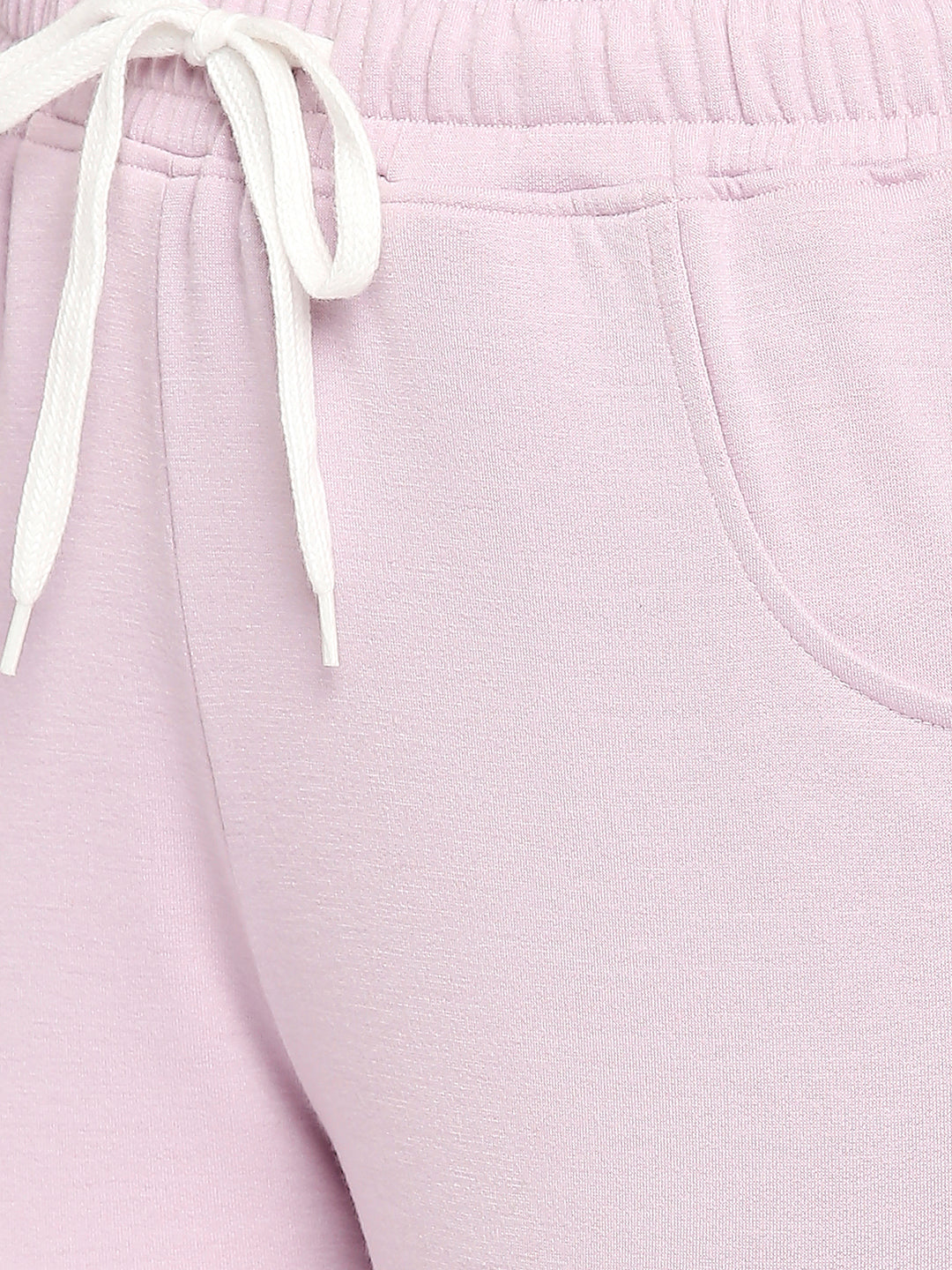 Autumn Hues Women Purple Solid Cotton Joggers