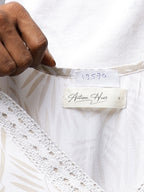 Autumn Hues Beige full sleeves kurta with lace and pants