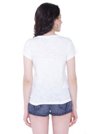 Autumn Hues Round Neck Cotton Casual Shirt