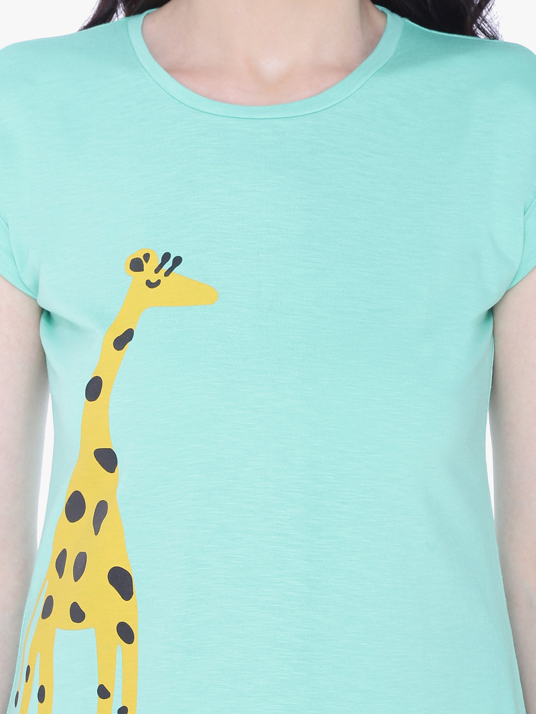 Autumn Hues Cotton Round Neck Short Sleeves Casual Tshirt