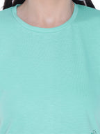 Autumn Hues Cotton Round Neck Short Sleeves Casual Tshirt