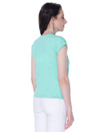 Autumn Hues Cotton Round Neck Short Sleeves Casual Tshirt