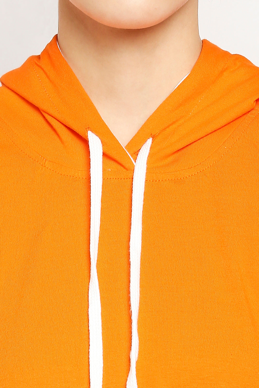 Autumn Hues Orange A-Line Dress hoodie dress