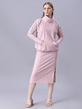 Autumn Hues Women Baby Pink Cord-Set
