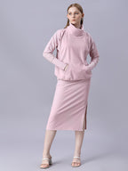 Autumn Hues Women Baby Pink Cord-Set