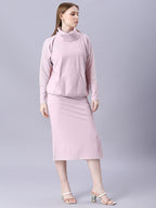 Autumn Hues Women Baby Pink Cord-Set
