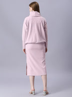 Autumn Hues Women Baby Pink Cord-Set