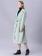 Autumn Hues Pista full sleeves Trenchcoat