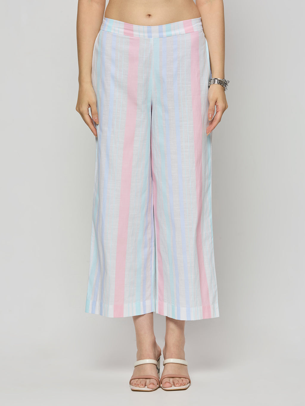 Striper cotton coord set.