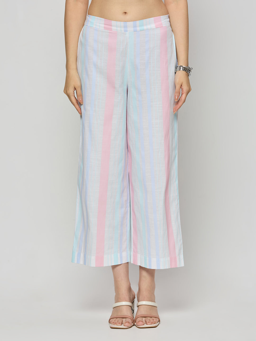 Striper cotton coord set.
