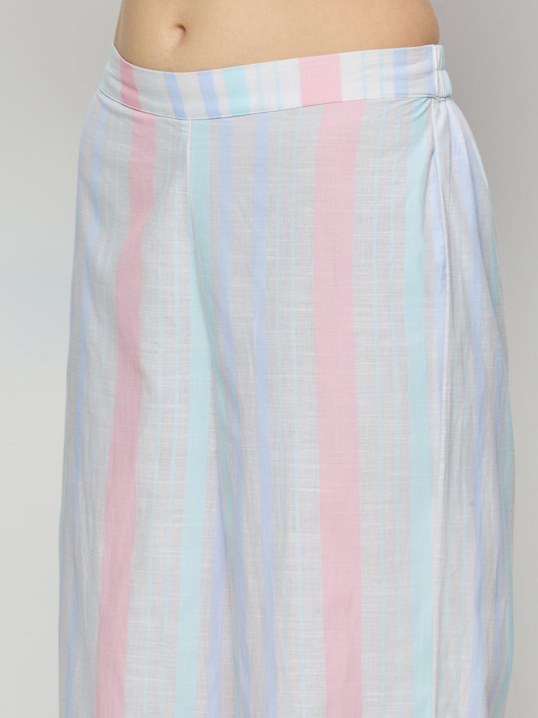 Striper cotton coord set.
