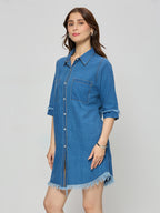 Denim dress