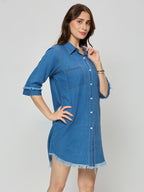 Denim dress