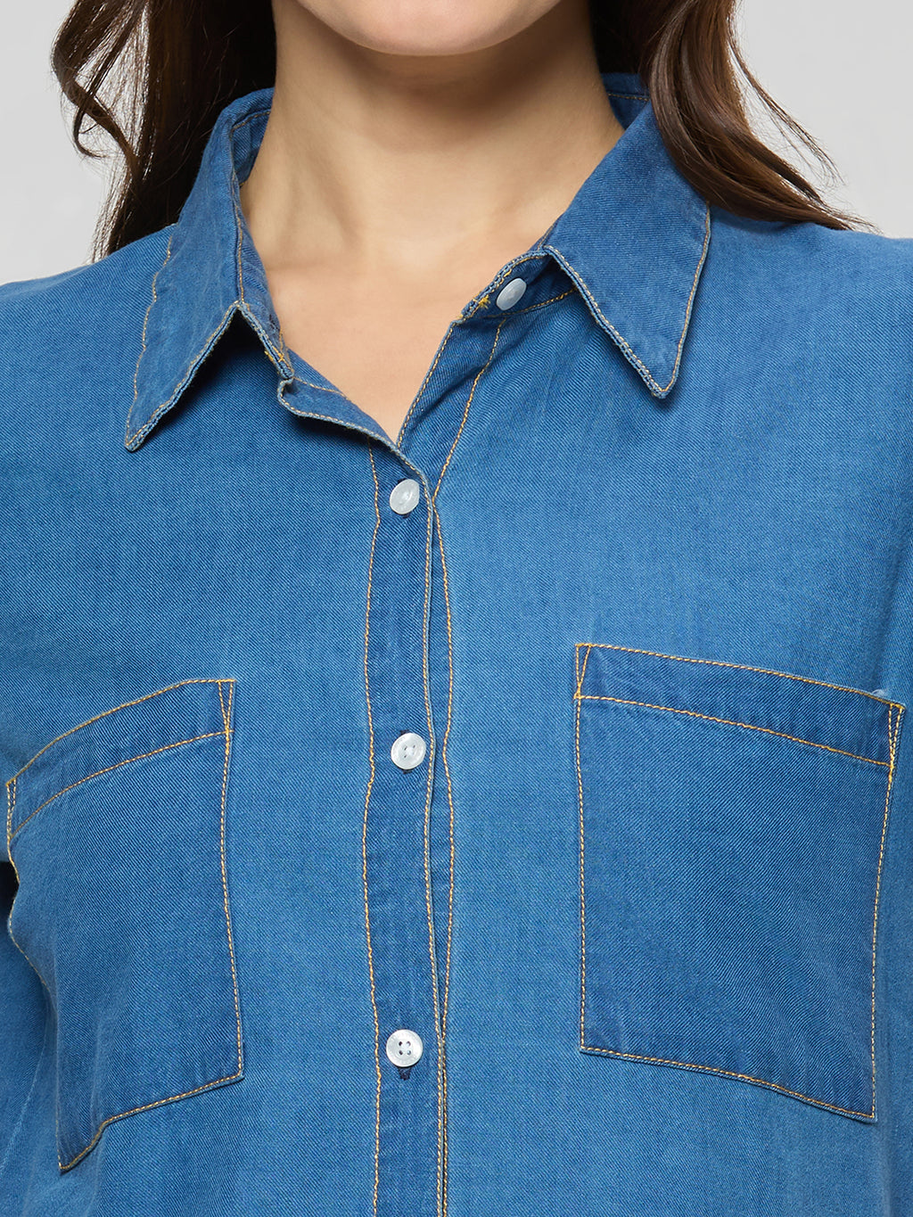 Denim dress