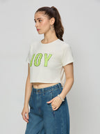 Cotton fitted cop top