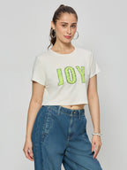 Cotton fitted cop top