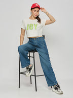 Cotton fitted cop top